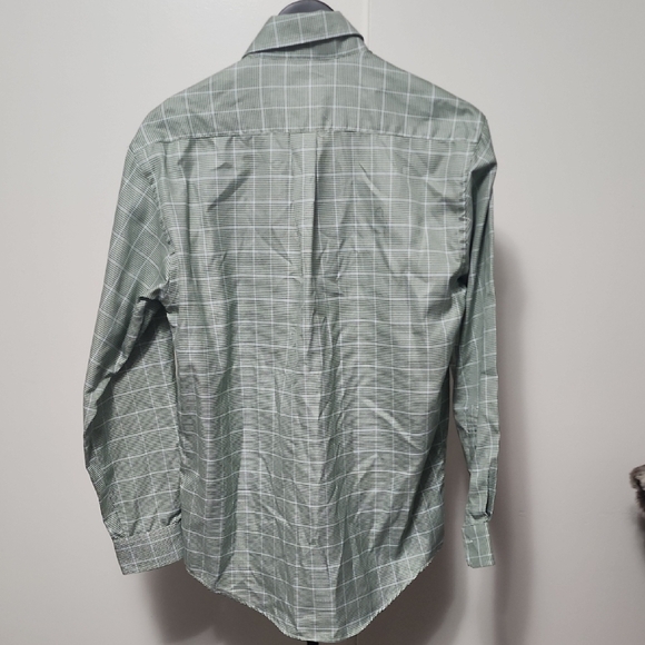 Brooks Brothers Sage Checkered Shirt - Picture 5 of 9